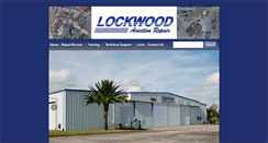 Desktop Screenshot of lockwoodaviationrepair.com